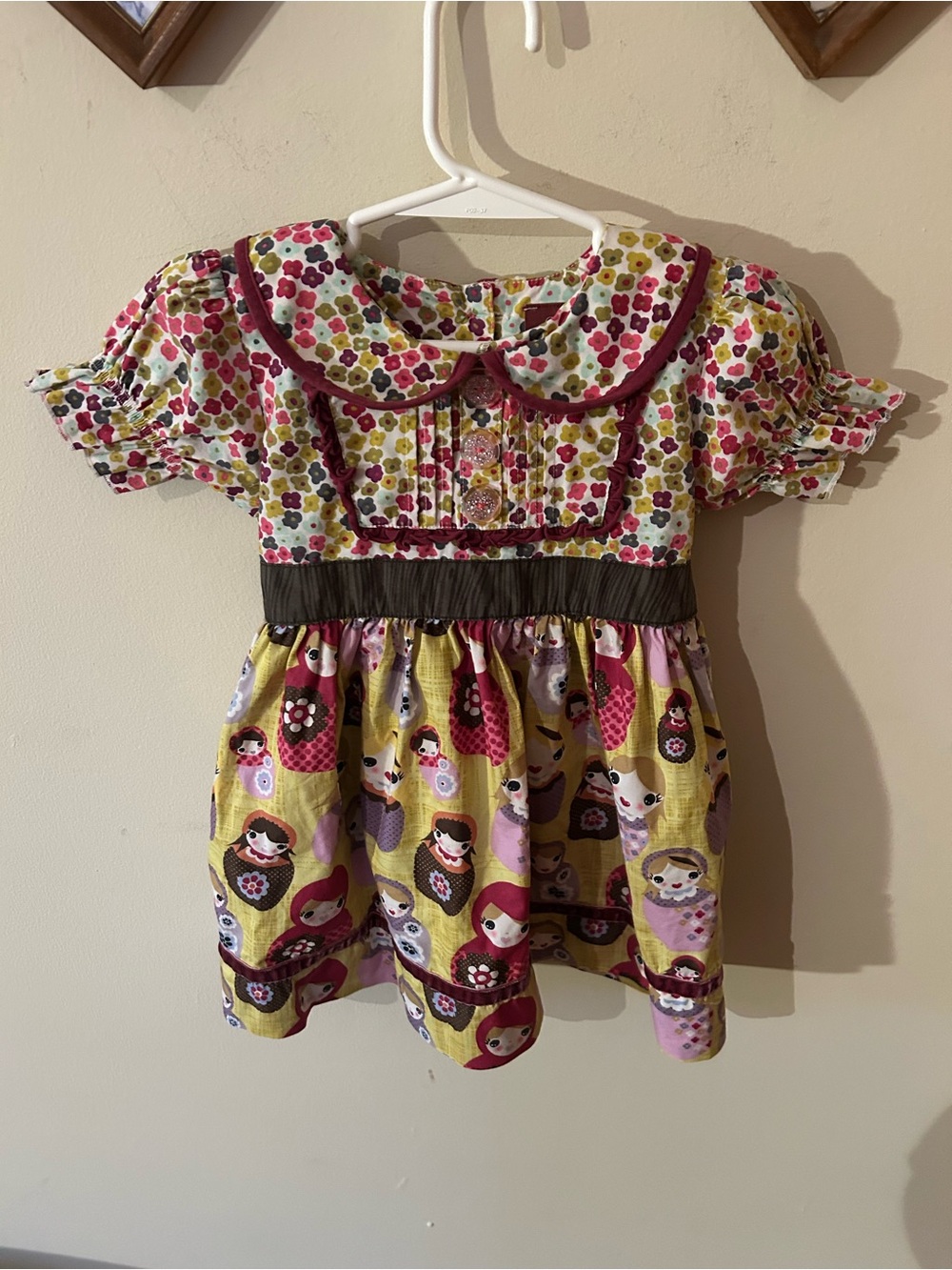 Matilda Jane Nesting Dolls Button Collared Dress